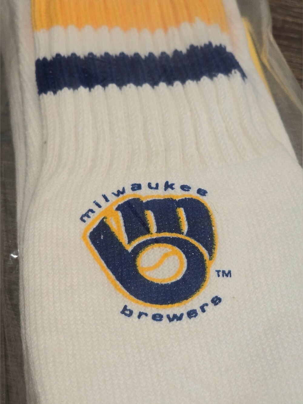 Vintage 1985 Milwaukee Brewers Athletic Socks